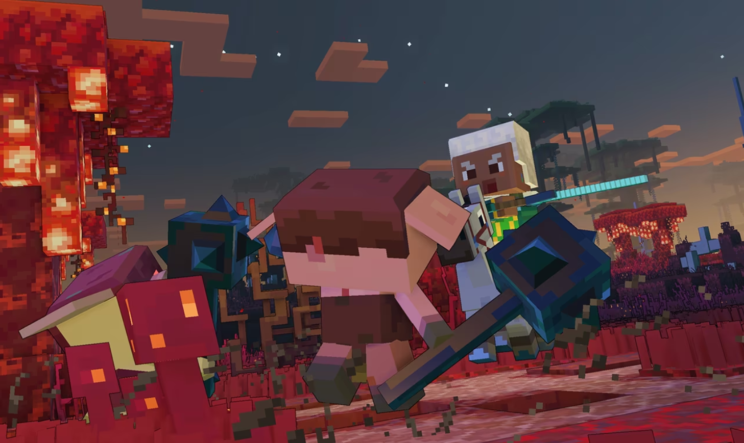 Minecraft Legends Screenshot 1 - Best pictures of the game for Windows PC and other consoles at GamesMojo.com
