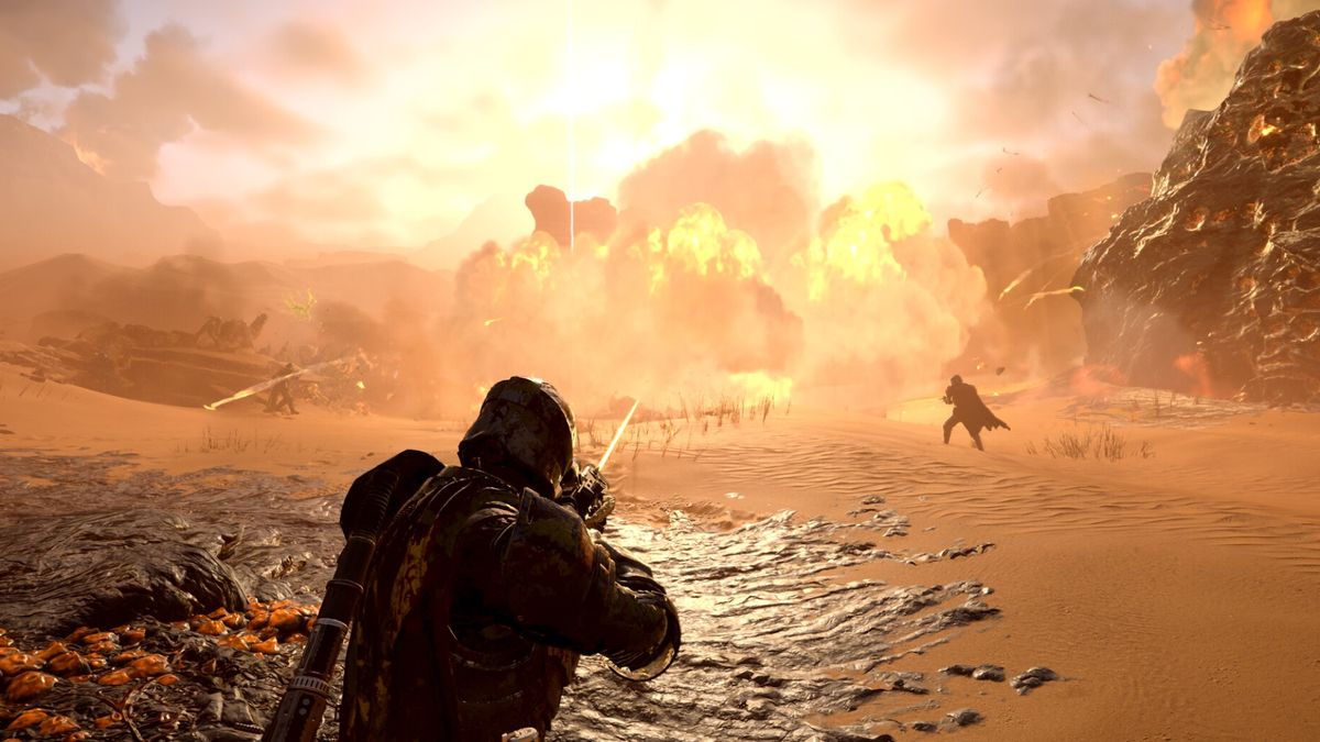 HELLDIVERS 2 Screenshot 1 - Best pictures of the game for Windows PC and other consoles at GamesMojo.com